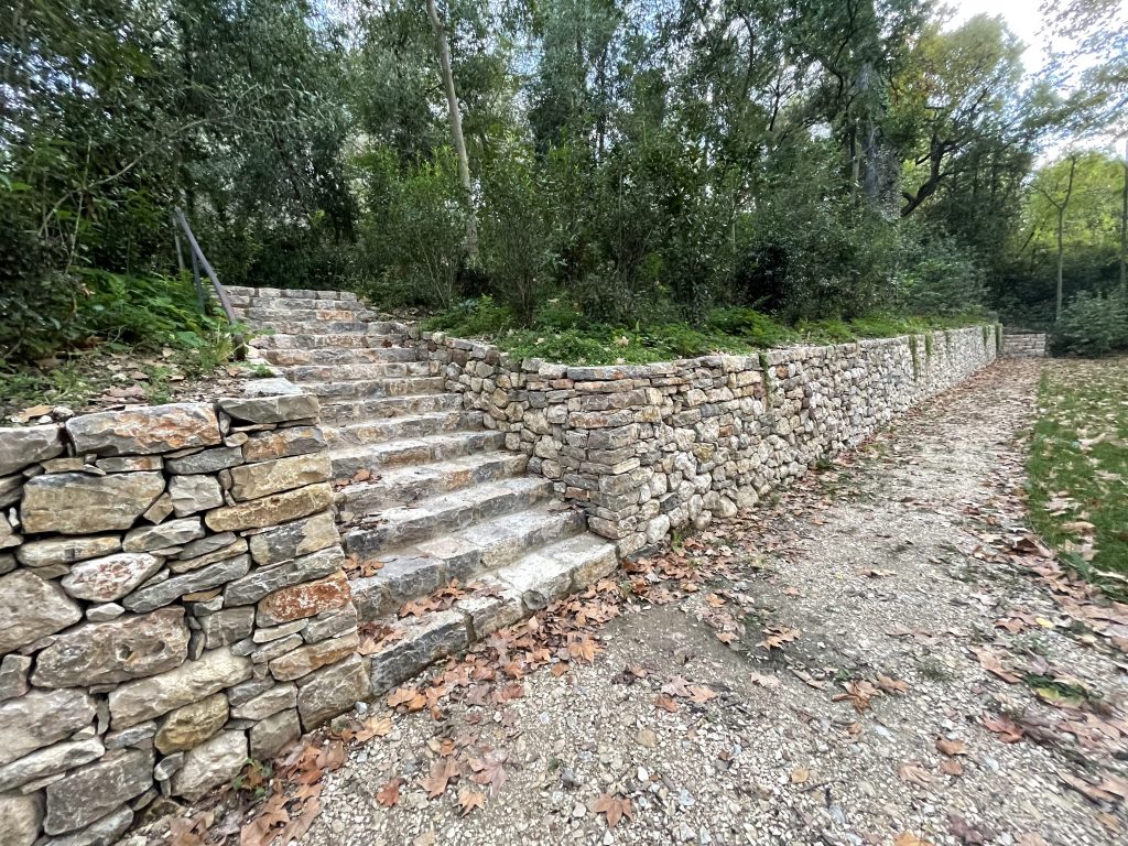Escalier de Jardin en Provence, Paysagiste à Bouc Bel Air